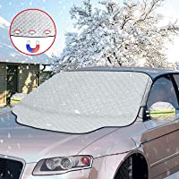 otumixx Protector para Parabrisas Magnético Cubierta de Parabrisas para Coche Protege de Hielo- Nieve Viento y Lluvia…